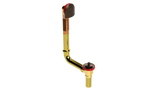 BRASS DIRECT DRAIN WASTE & OVERFLOW LIFT & TURN (314DL)
