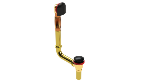 BRASS Direct Waste & Overflow with Clicker® Closure (314DQ)