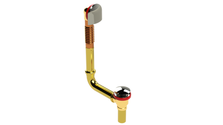 BRASS Direct Waste & Overflow with Clicker® Closure (314DQ)