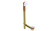 BRASS OFFSET WASTE & OVERFLOW LIFT & TURN EXTENDED (314L-20W)