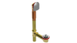 BRASS OFFSET WASTE & OVERFLOW LIFT & TURN (314L)