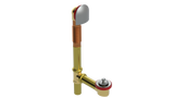 BRASS OFFSET WASTE & OVERFLOW LIFT & TURN (314L)