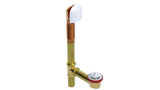 BRASS OFFSET WASTE & OVERFLOW LIFT & TURN (314L)