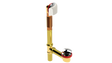 BRASS OFFSET WASTE & OVERFLOW CLICKER® (314Q-BCP-L)