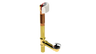 BRASS OFFSET WASTE & OVERFLOW CLICKER® (314Q)