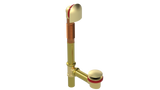 BRASS OFFSET WASTE & OVERFLOW CLICKER® (314Q)