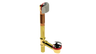 BRASS OFFSET WASTE & OVERFLOW CLICKER® (314Q)