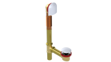 BRASS OFFSET WASTE & OVERFLOW CLICKER® (314Q)