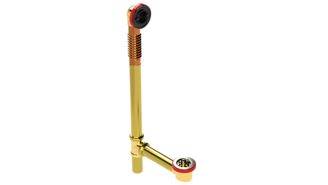 BRASS Offset Waste & Overflow Rough-in Extended (314RI-20)
