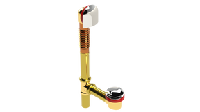 BRASS Offset Waste & Overflow with Twirl™ Closure (314T)