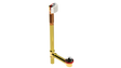 BRASS OFFSET WASTE & OVERFLOW TIP-TOE EXTENDED (314TIP-20CP)
