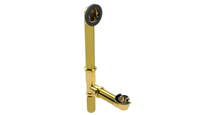16" Brass Trip Lever Waste & Overflow Rough-in (314TRIPRI-16)