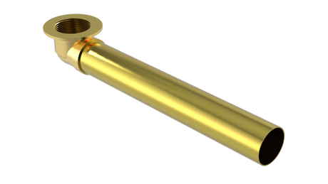 Brass Waste El W/10" Tube (316-S-10)
