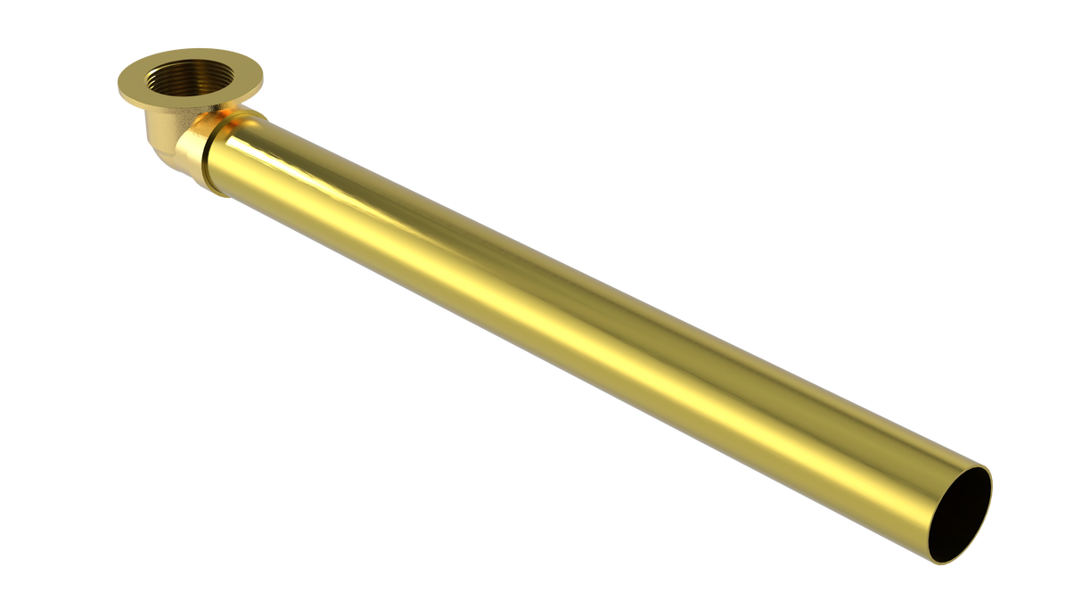 Brass Waste El W/16" Tube (316-S-16)