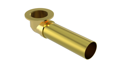 Brass Waste El W/5" Tube (316-S-5)