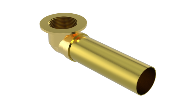 Brass Waste El W/5" Tube (316-S-5)