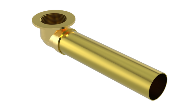 Small Waste Elbow & Tube (316-S-7)