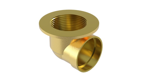 Brass Waste Elbow - Small (316-S)