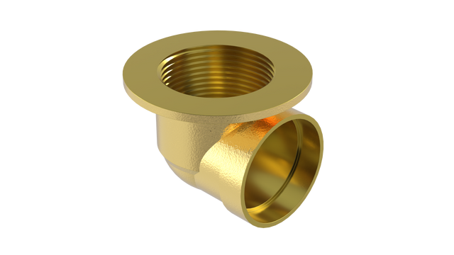 Brass Waste Elbow - Small (316-S)