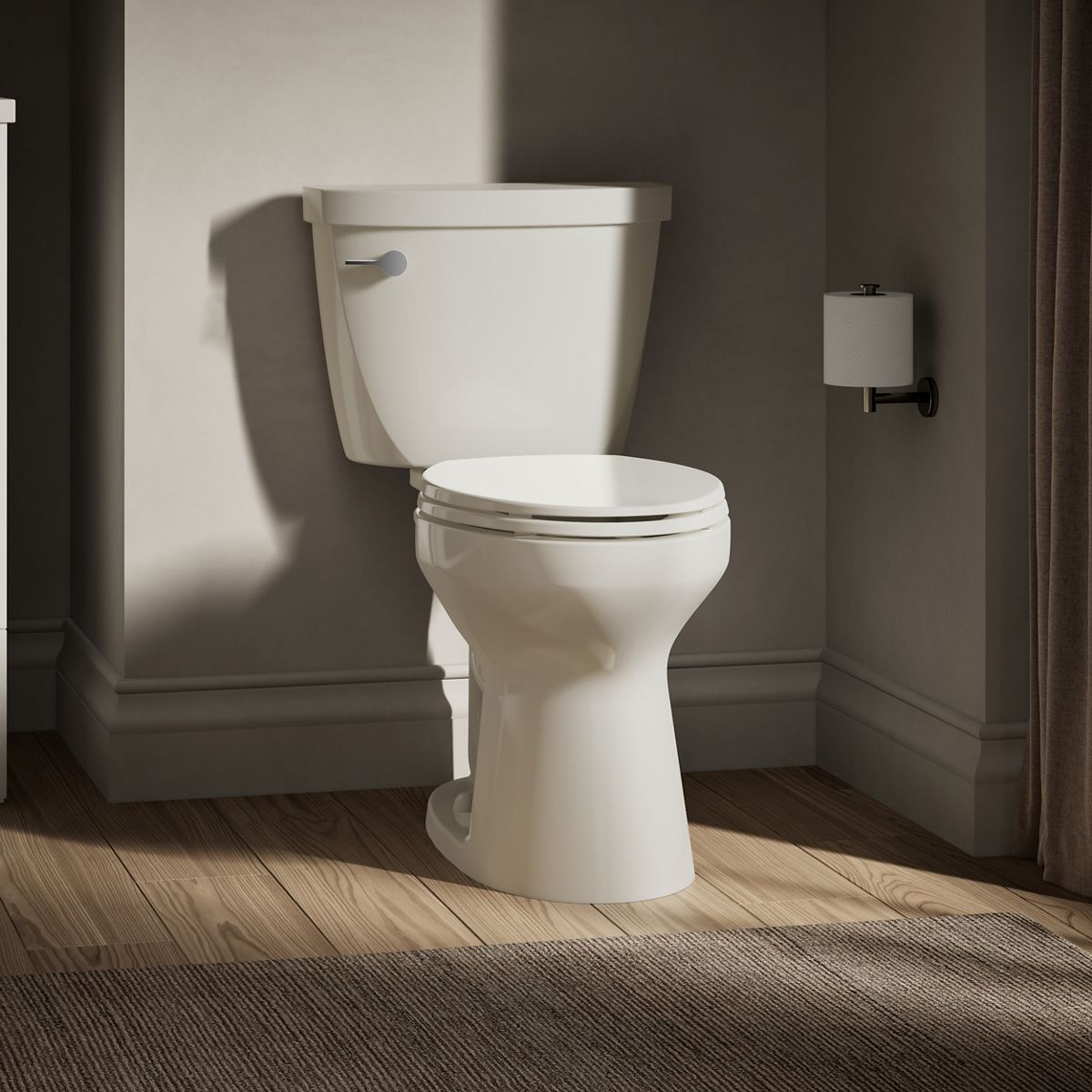 Cimarron® Two-piece elongated toilet, 1.6 gpf