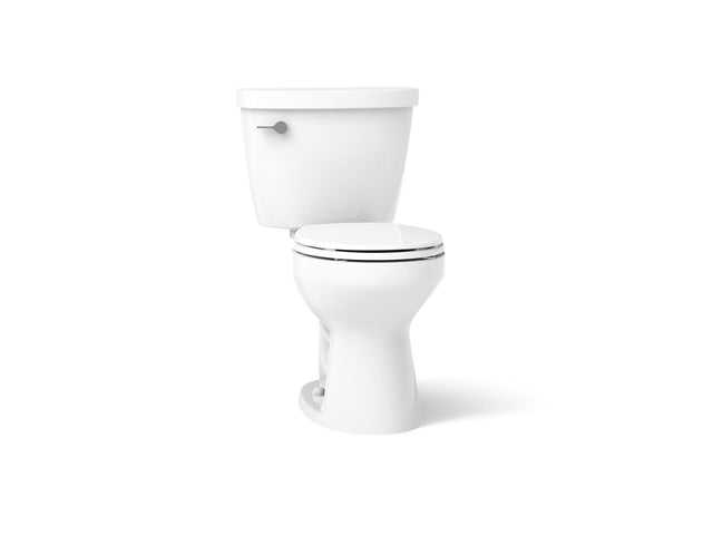 Cimarron® Two-piece round-front toilet, 1.28 gpf