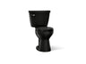 Cimarron® Two-piece round-front toilet, 1.28 gpf