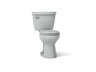 Cimarron® Two-piece round-front toilet, 1.28 gpf