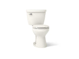 Cimarron® Two-piece round-front toilet, 1.28 gpf