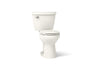 Cimarron® Two-piece round-front toilet, 1.28 gpf