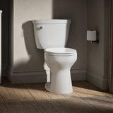 Cimarron® Two-piece round-front toilet, 1.28 gpf