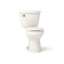 Cimarron® Two-piece round-front toilet, 1.28 gpf