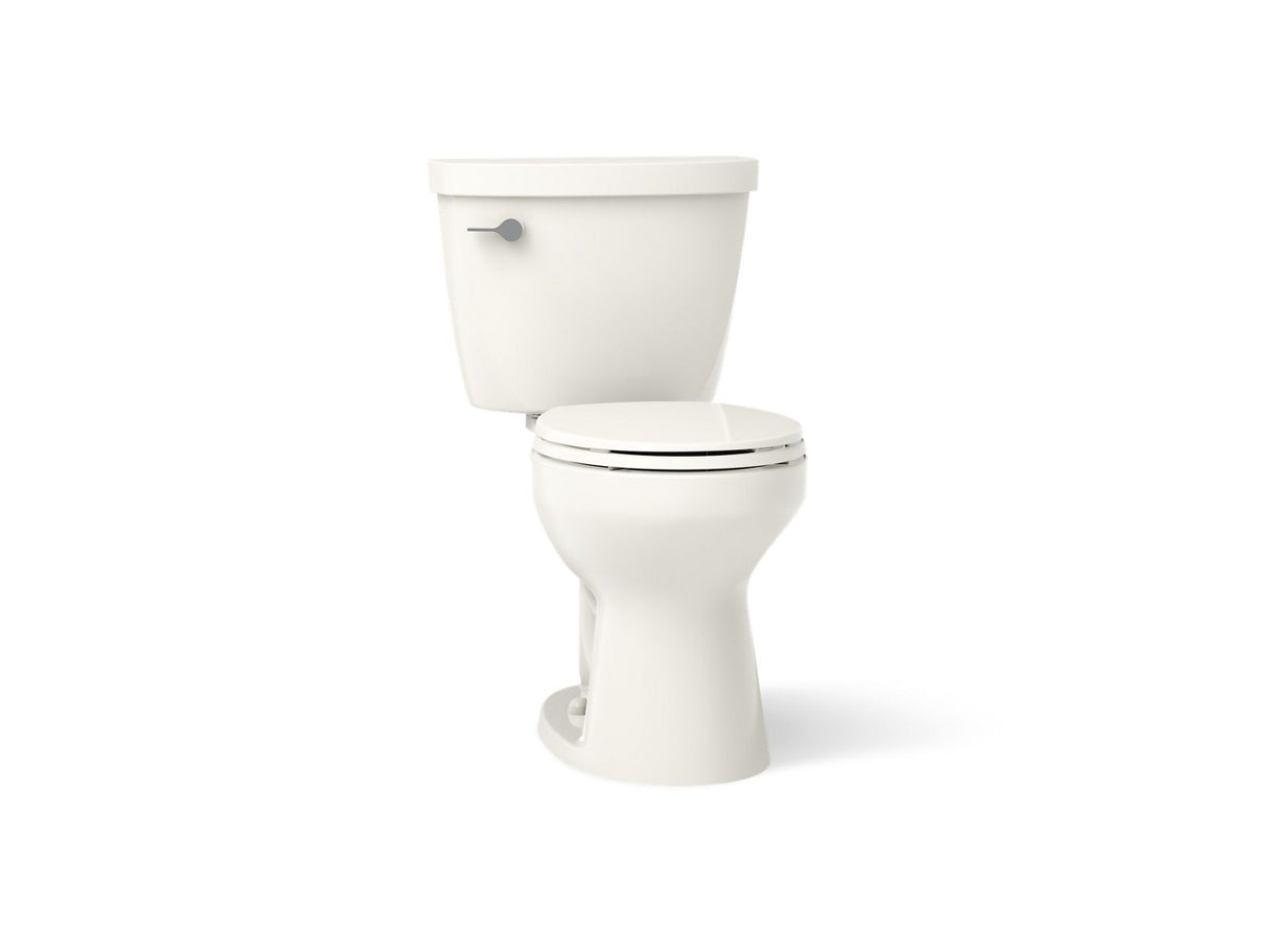 Cimarron® Two-piece round-front toilet, 1.28 gpf