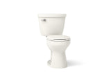 Cimarron® Two-piece round-front toilet, 1.28 gpf