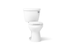 Cimarron® Two-piece round-front toilet, 1.28 gpf