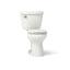 Cimarron® Two-piece round-front toilet, 1.28 gpf