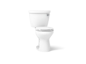 Cimarron® Two-piece round-front toilet, 1.28 gpf