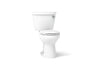 Cimarron® Two-piece round-front toilet, 1.28 gpf