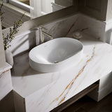 Chalice 22-3/4" oval vessel bathroom sink
