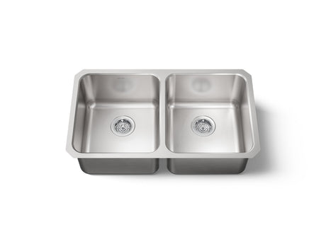 Undertone® 31-1/2" undermount double-bowl kitchen sink