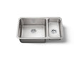 Undertone® 31-1/2" undermount double-bowl kitchen sink