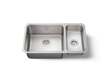 Undertone® 31-1/2" undermount double-bowl kitchen sink