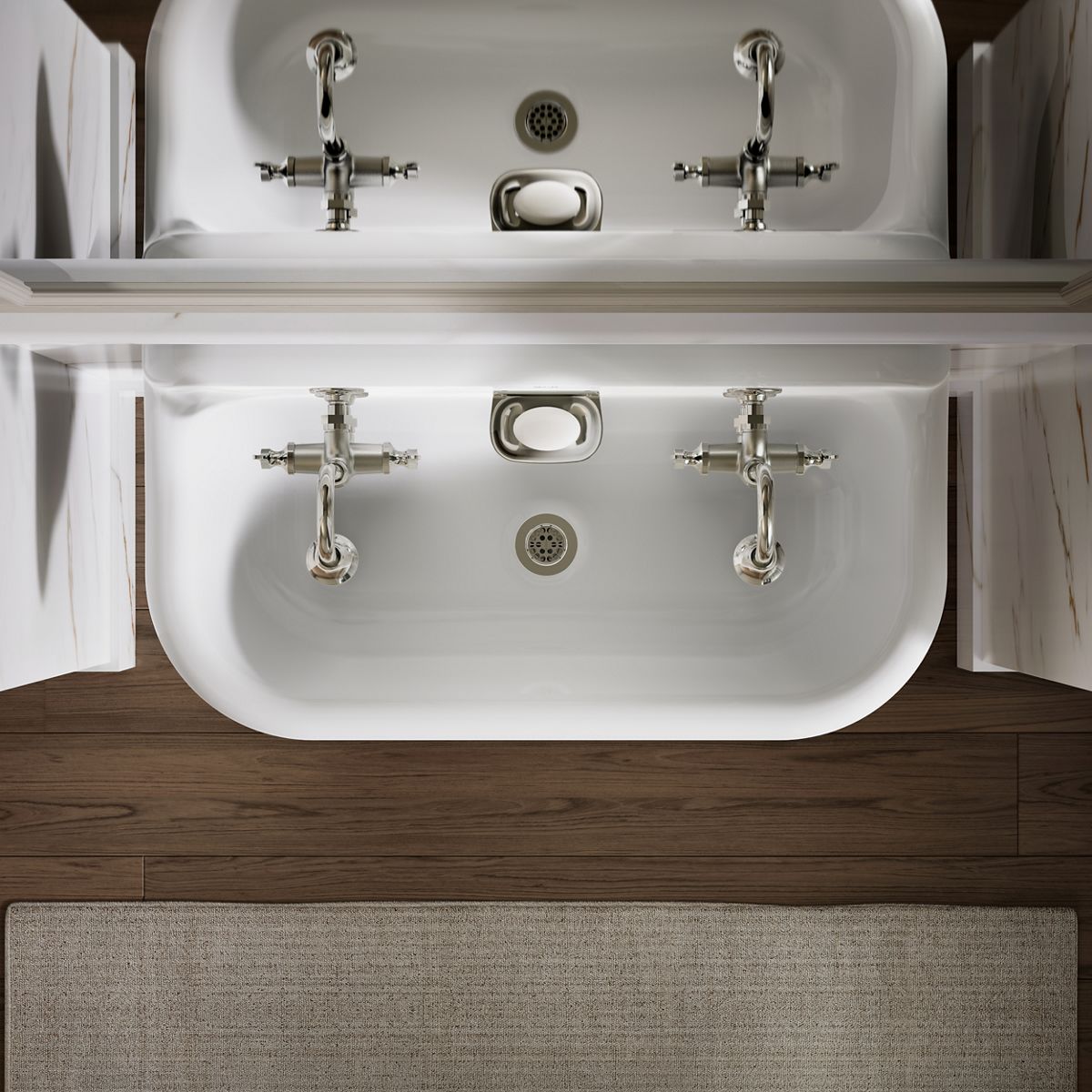 Triton® Bowe® Cannock™ Wall-mount service sink faucet, 12 gpm