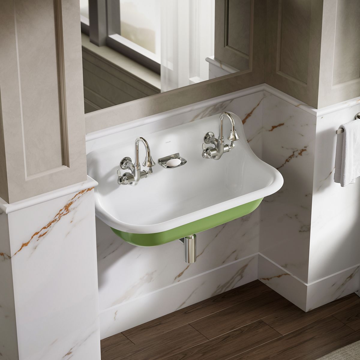 Brockway™ 36" wall-mount utility sink