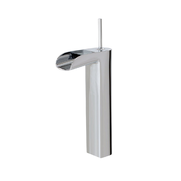 Tall single-hole lavatory faucet