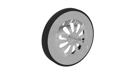 1 Hole Daisy Faceplate & Screw (322-CP)