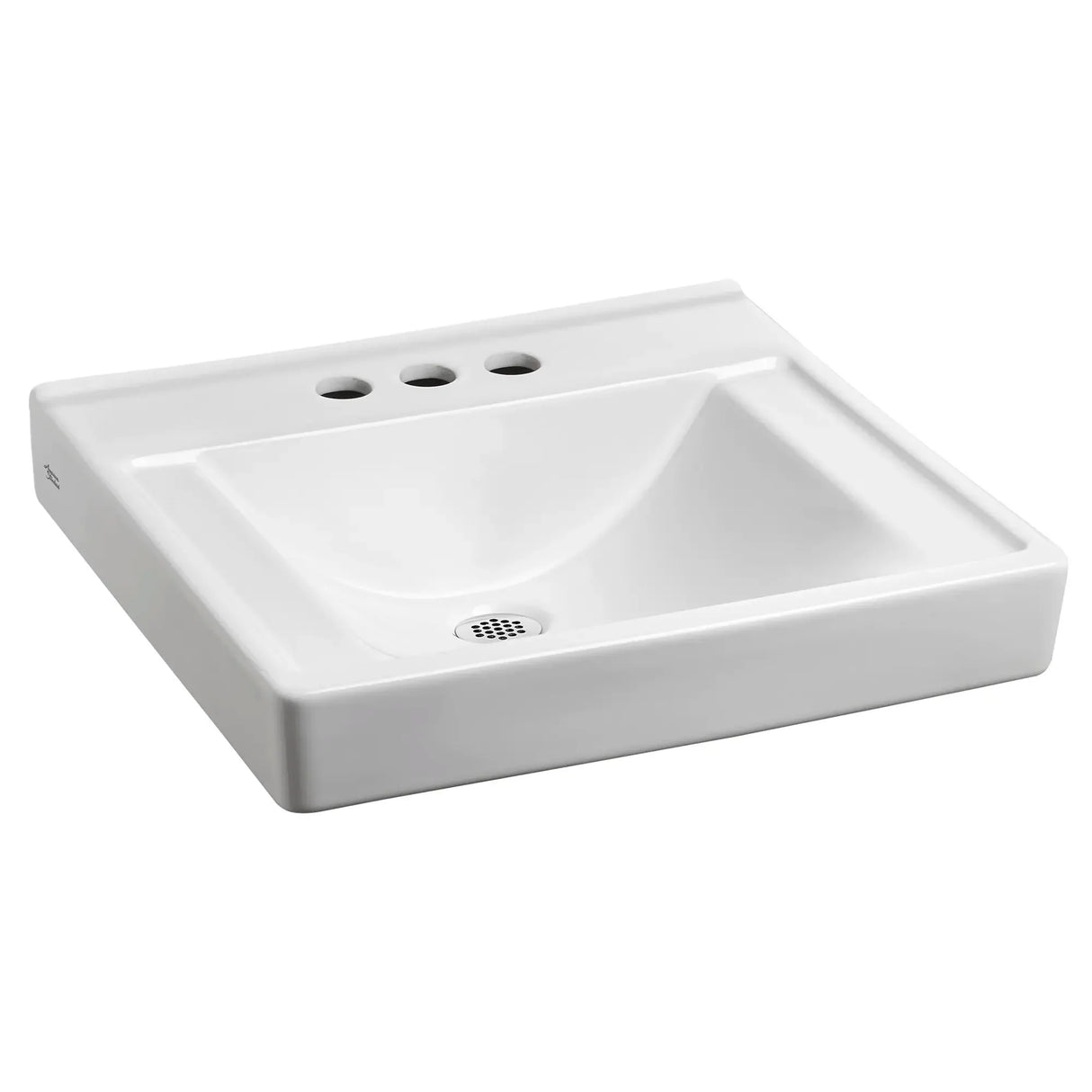 Decorum® Wall-Hung EverClean® Sink Less Overflow With 4-Inch Centerset
