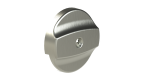 1 Hole Zinc Faceplate & Screw (3261BN)