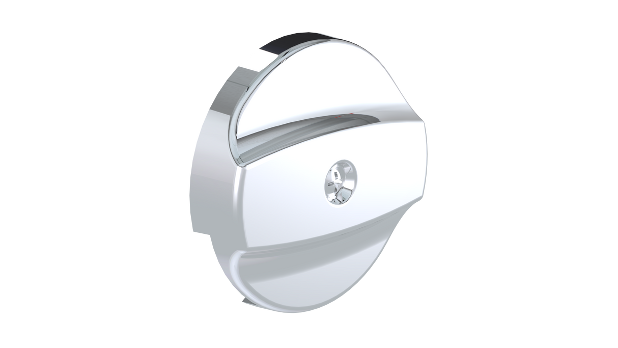 1 Hole Zinc Faceplate & Screw (3261CP)