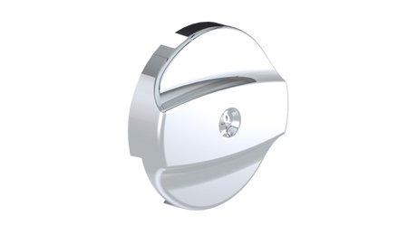 1 Hole Zinc Faceplate & Screw (3261CP)