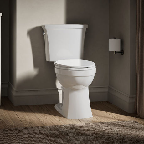 Kelston® Two-piece elongated toilet, 1.28 gpf